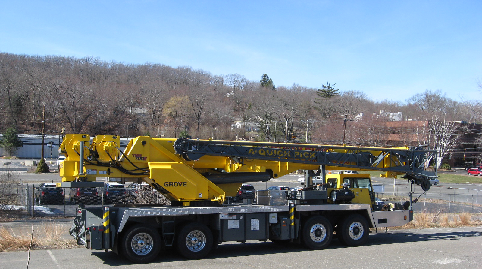 60 Ton Grove Truck Crane Load Chart