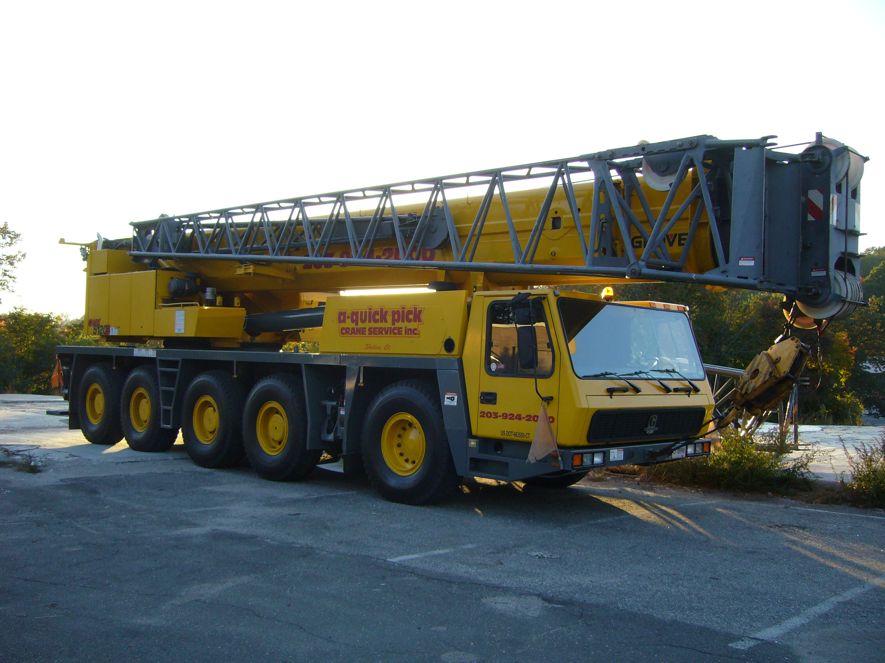 110 Ton Mobile Crane Load Chart