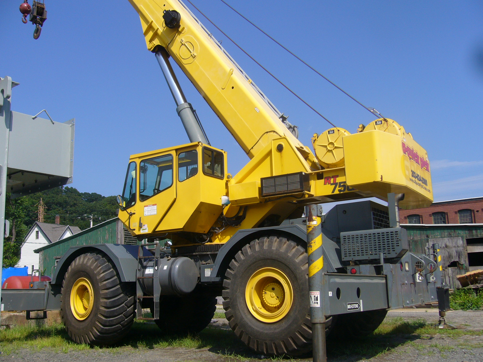 55 Ton Grove Crane Load Chart