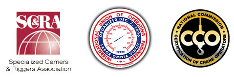 Proud members of SC&RA, Operating Engineers Union, and NCCCO