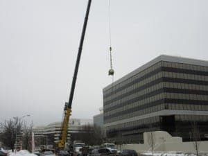 New Chillers in Office Requires 2 Lane Shut Down Rt. 7 Norwalk — image 24