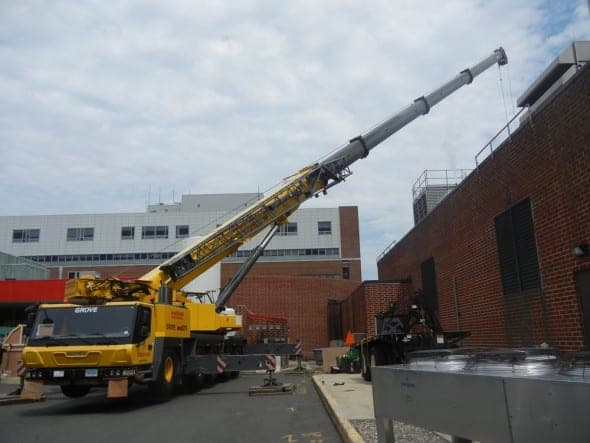 MRI Hoist at Norwalk Hospital