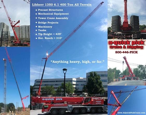 A Busy Summer for Our 400 Ton