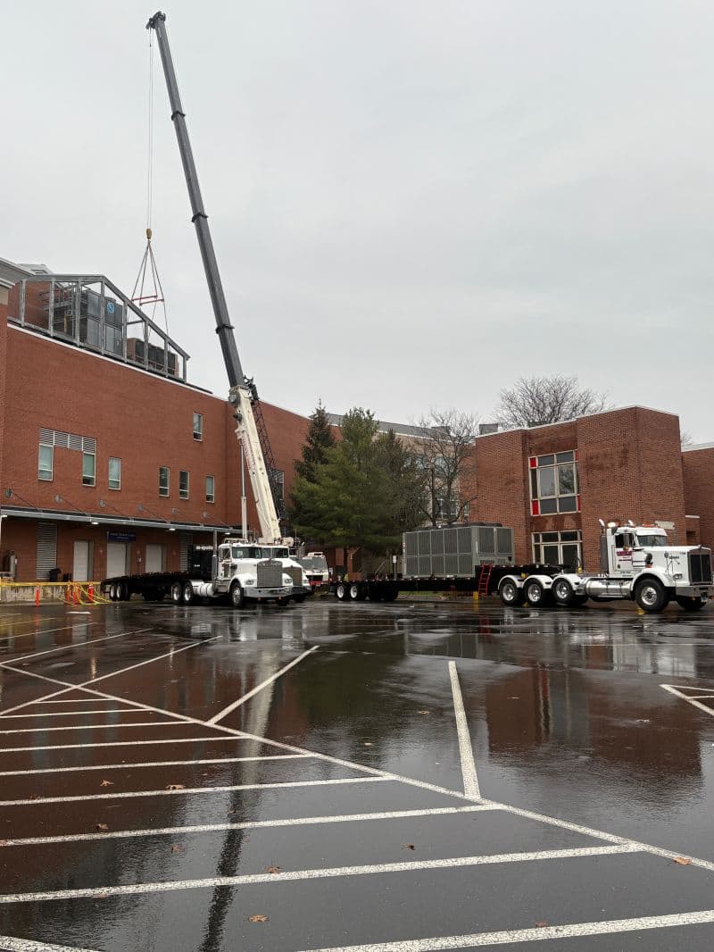 Chiller Swap at Southern Connecticut State University, New Haven, CT