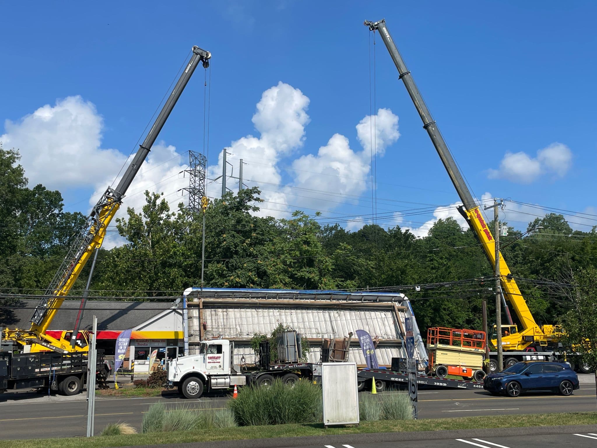 Emergency Response to a Collapsed Canopy, Wilton, CT