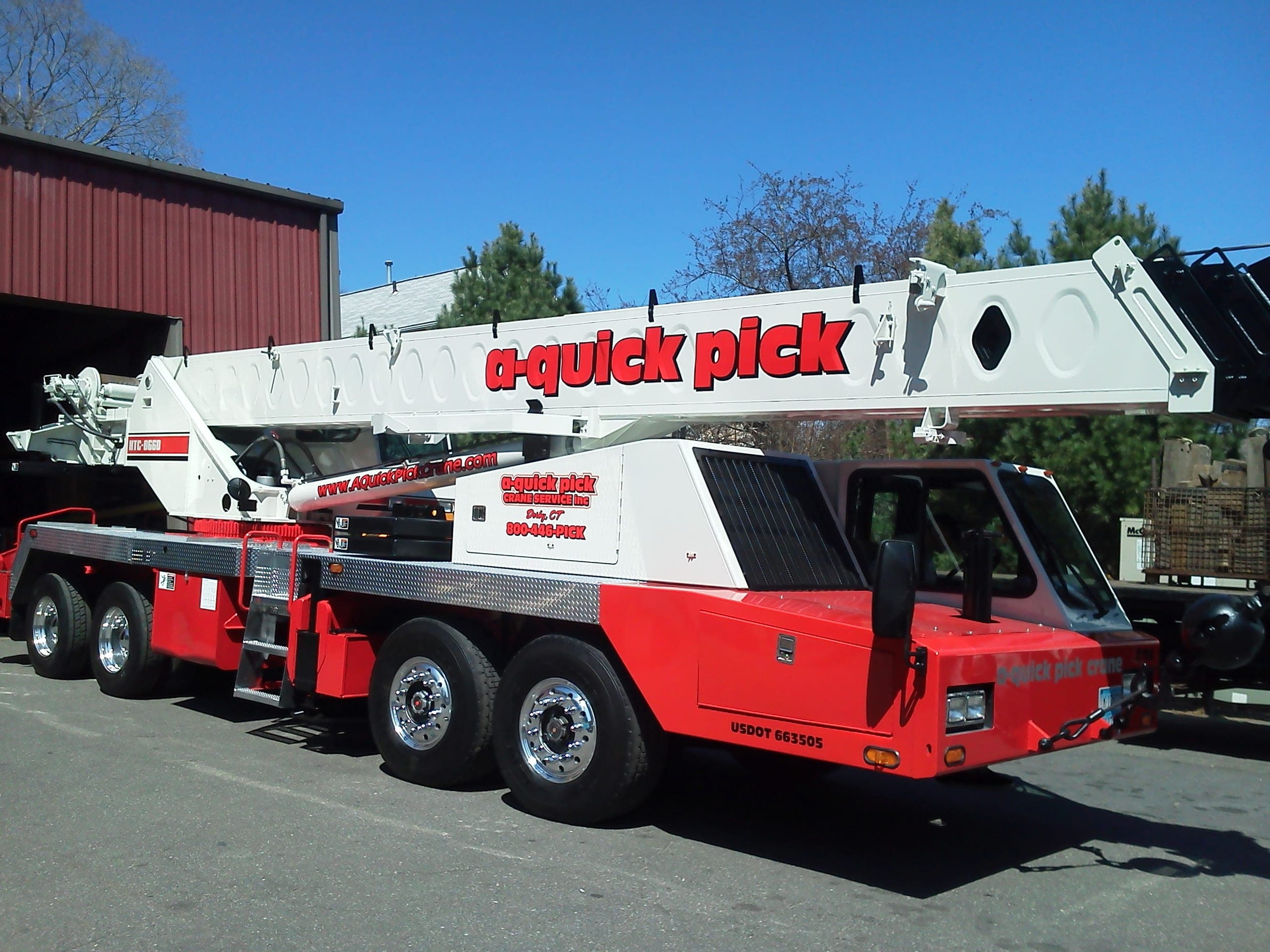 50 Ton Link-Belt HTC-8650 II Hydraulic Truck Crane