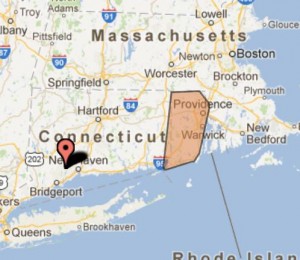Rhode Island Crane Coverage Map